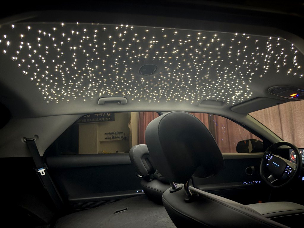 현대 아이오닉5 택시 천장 은하수 스타라이트