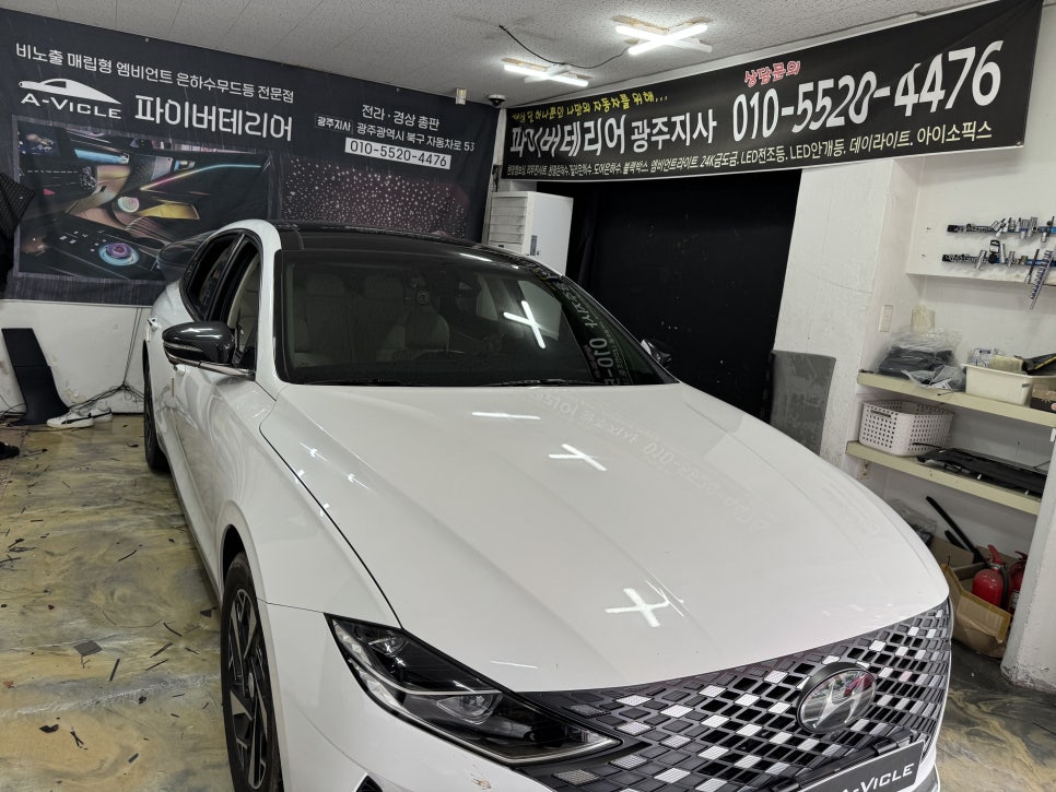 목포 더뉴 그랜저 IG 엠비언트 · RGB